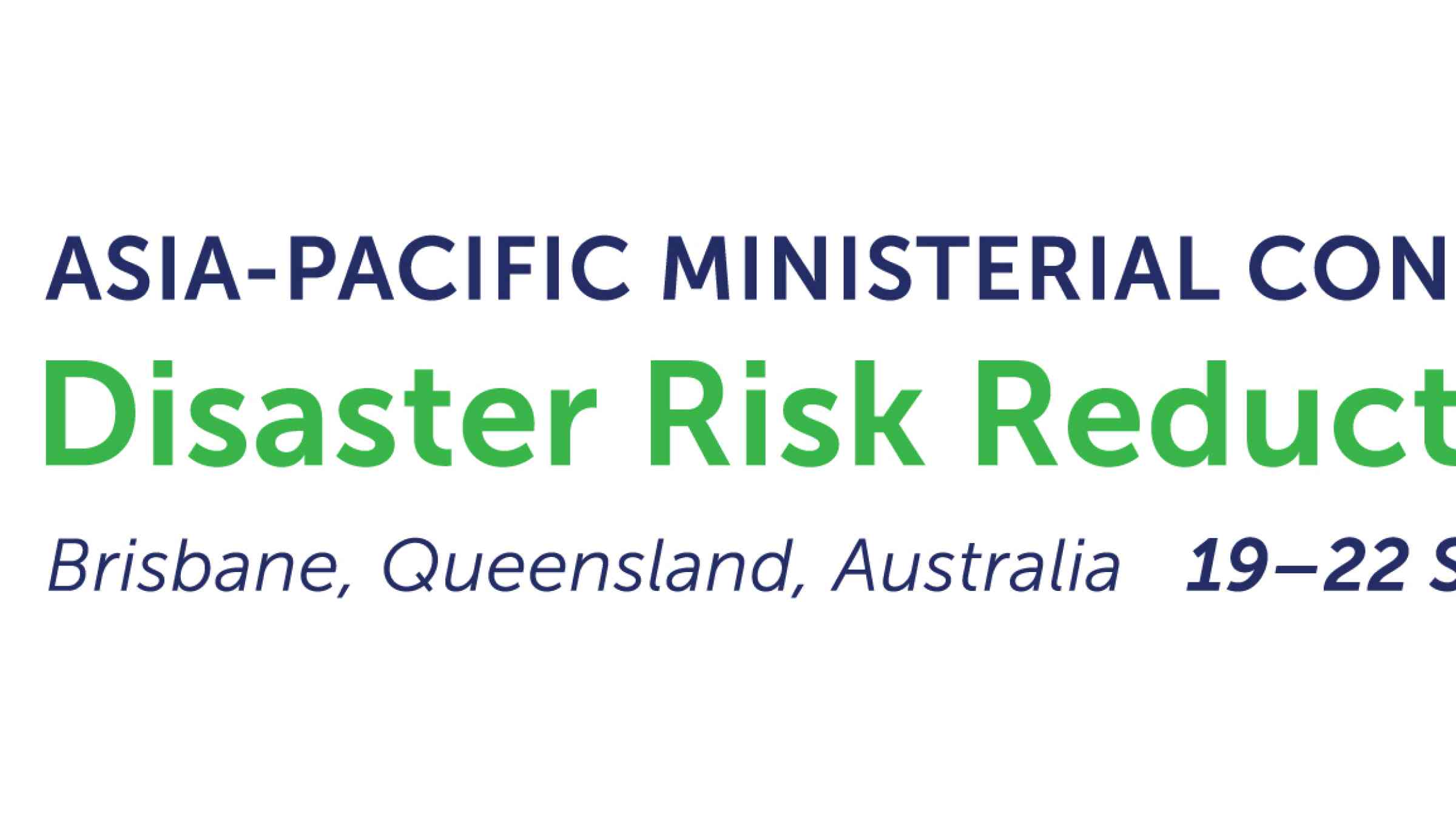 Asia Pacific Ministerial Conference on Disaster Risk Reduction